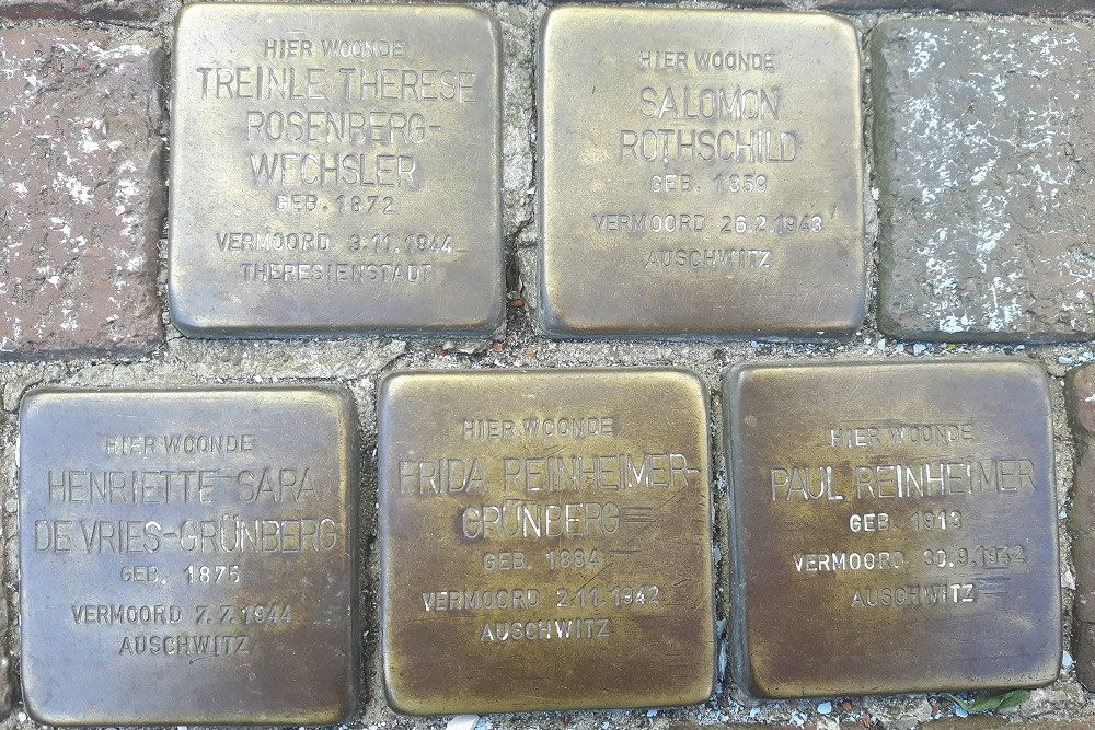 Stolpersteine Woldstraat 35 #1