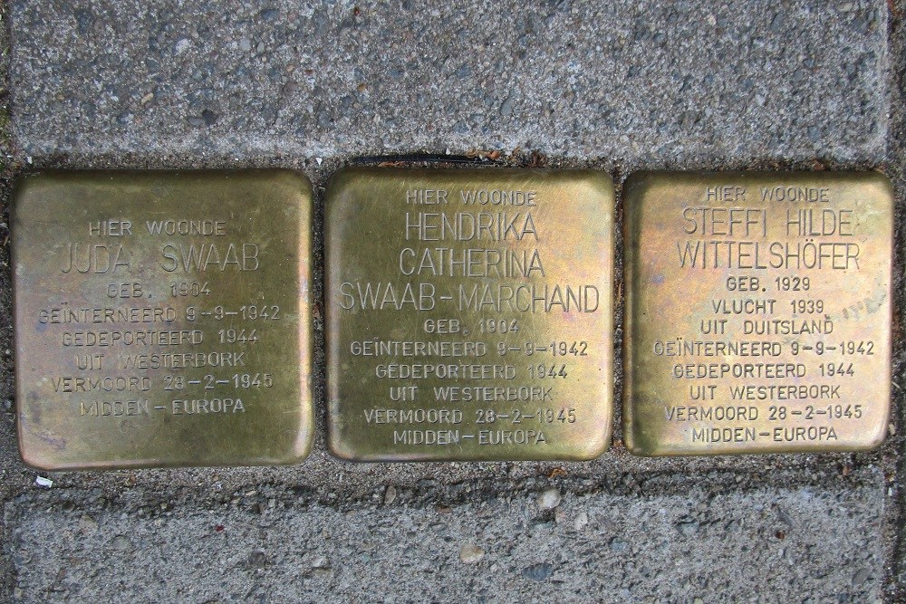 Stolpersteine Johannes Vermeerstraat 73