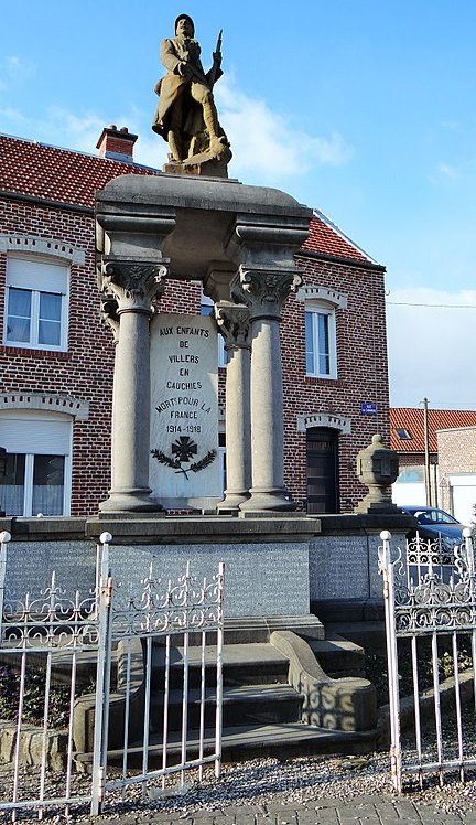 Oorlogsmonument Villers-en-Cauchies