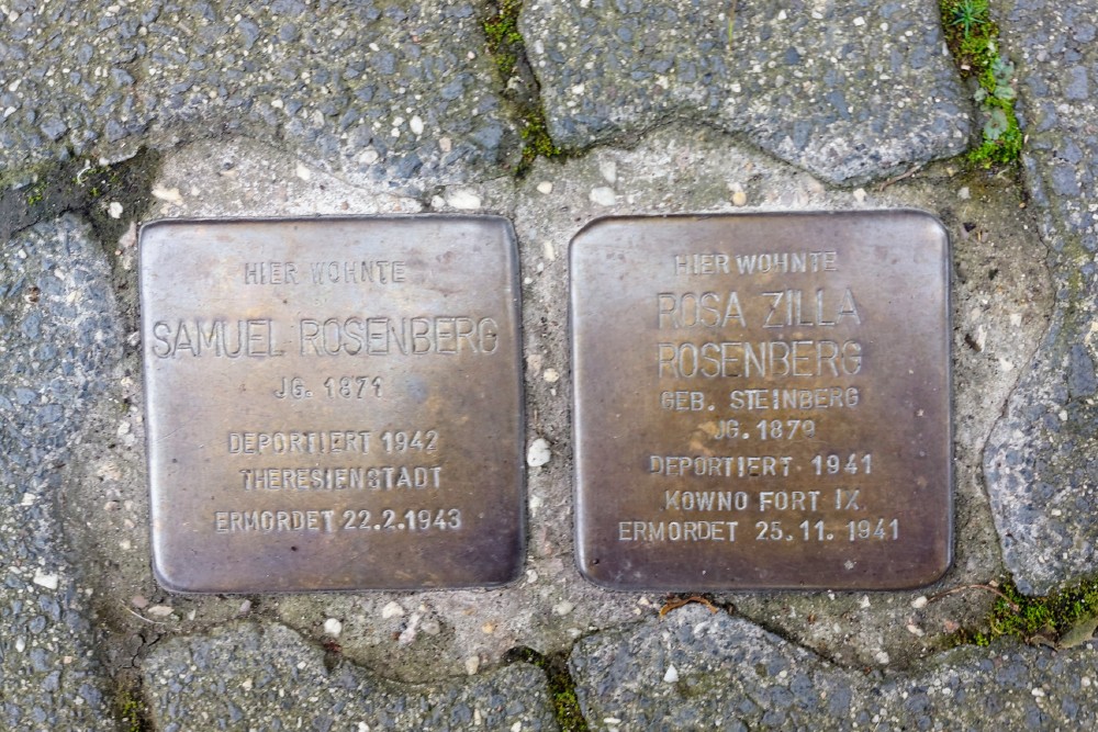 Stumbling Stones Rheinstraße 39