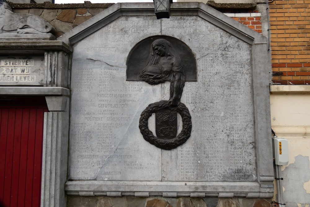 Oorlogsmonument 6de Wijk Gent #5