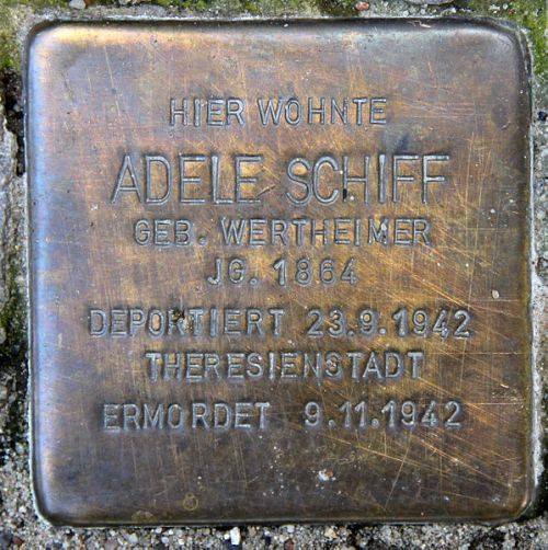 Stolpersteine Kastanienallee 23 #1