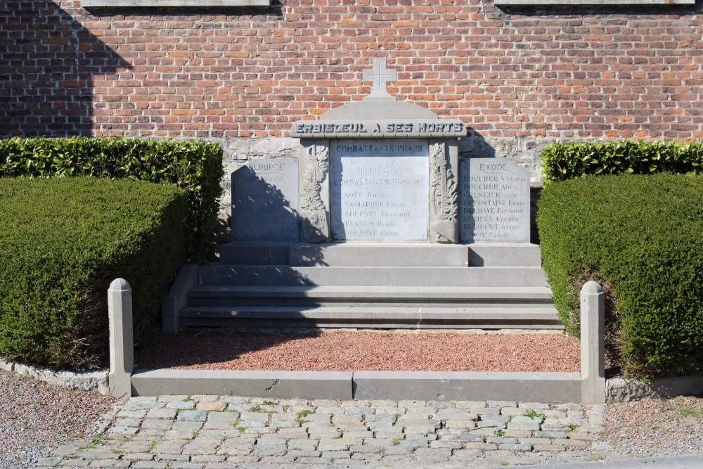 Oorlogsmonument Erbisoeul #1