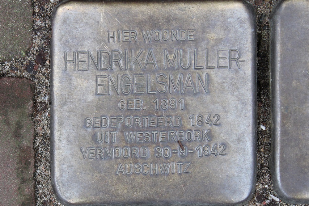 Stolpersteine Govert Flinckstraat 246 #2