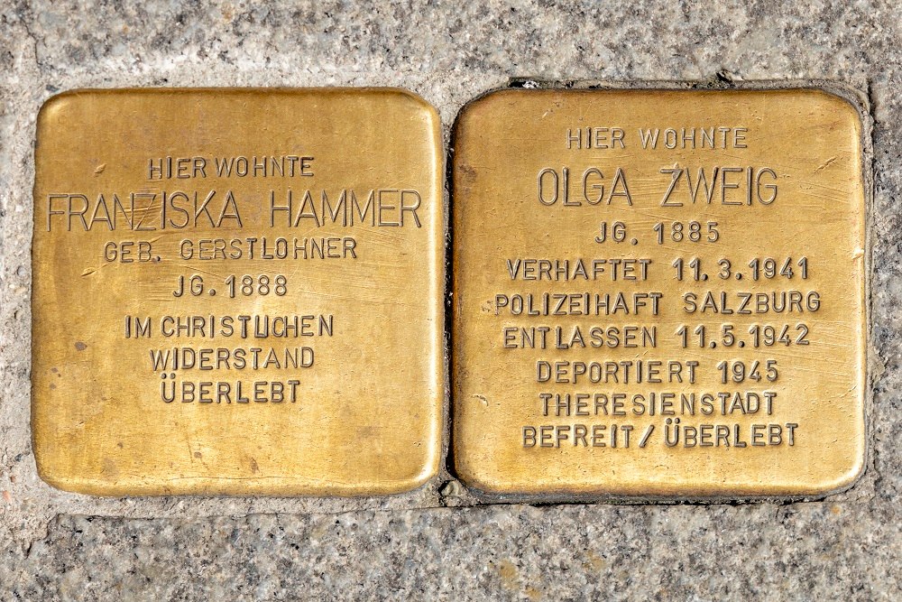 Stolpersteine Linzer Gasse 6 #1