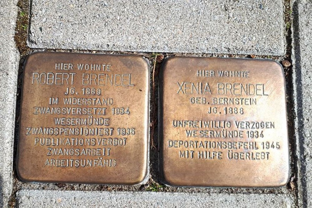 Stolperstein Barckhausenstraße 50 #1