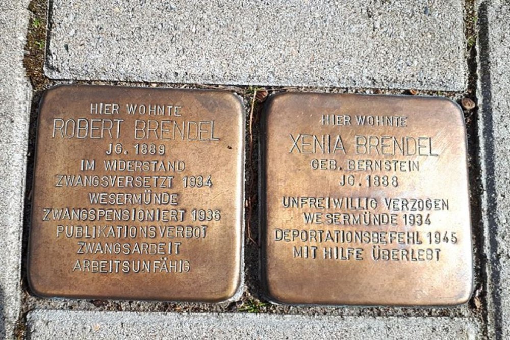 Stolperstein Barckhausenstrae 50 #1