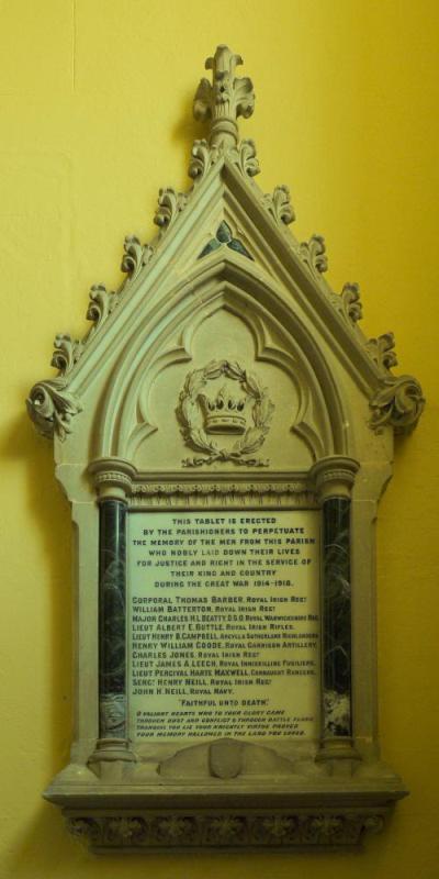 War Memorial St. Mary's Church Enniscorthy #2