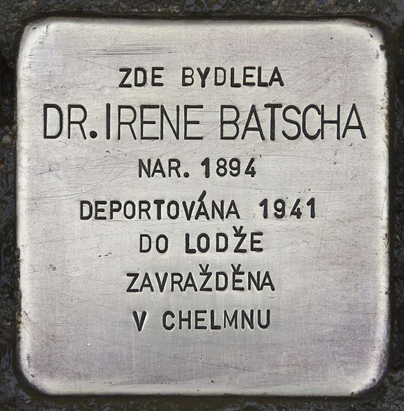 Stolpersteine Dvořkova 472/16 #2