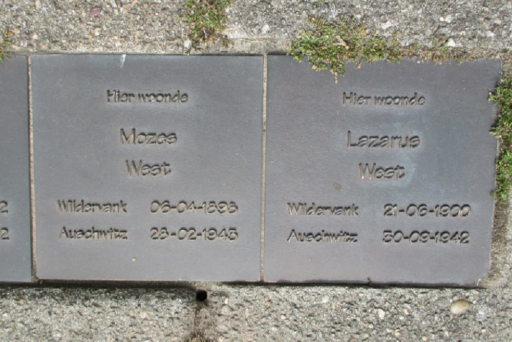 Memorial Stones Raadhuisstraat 44 #3