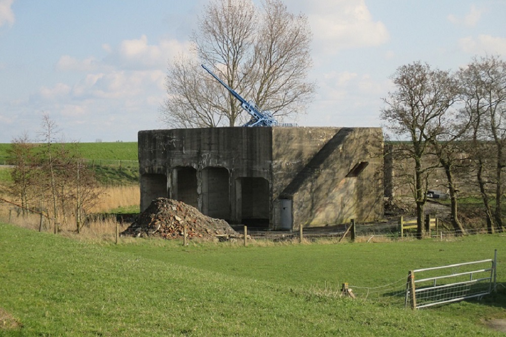 M.F.B. Termunten - Bunker met Geschutsopstelling 12,8 cm Flak #2