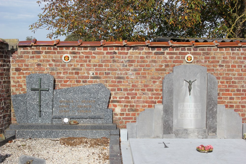 Belgian Graves Veterans War Graves Poucet #4