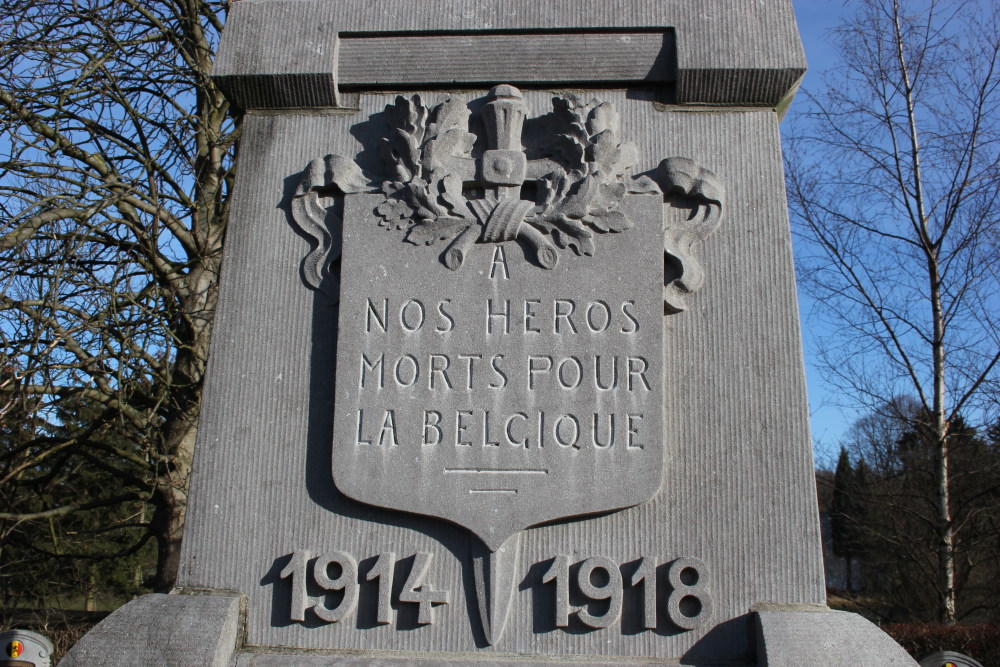 Monument Belgische Militaire Begraafplaats Boncelles #3