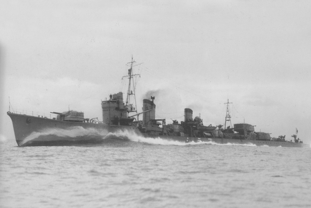 Scheepswrak HIJMS Hayashio