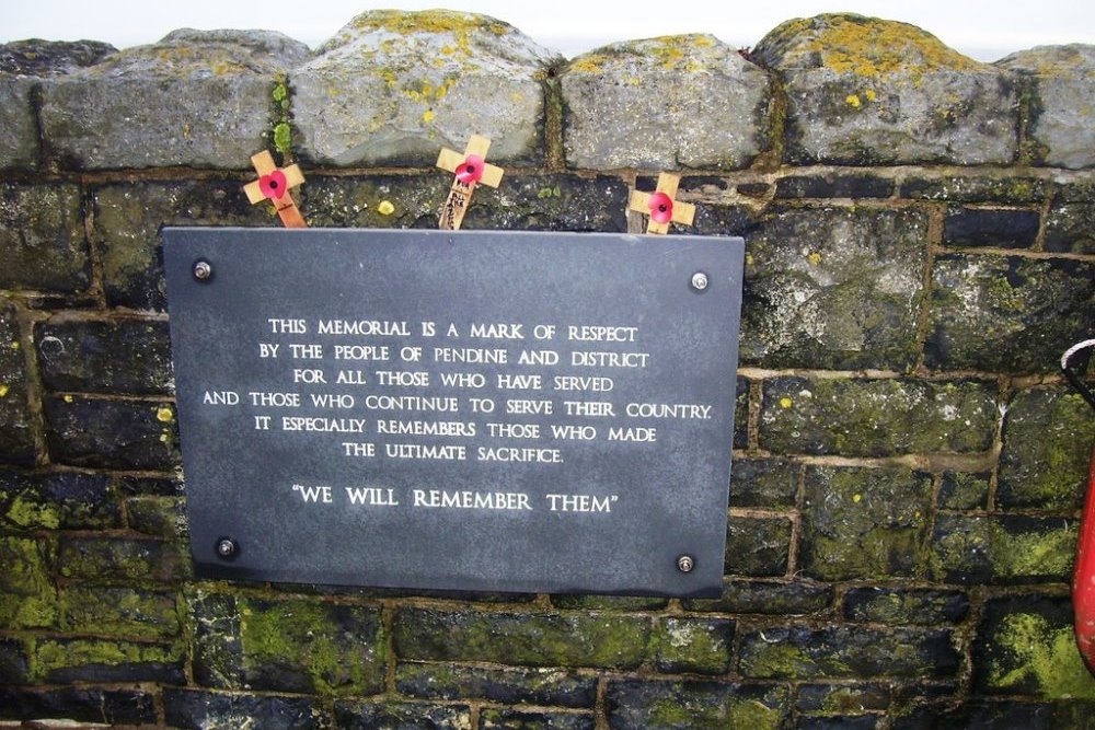 War Memorial Pendine and District #1