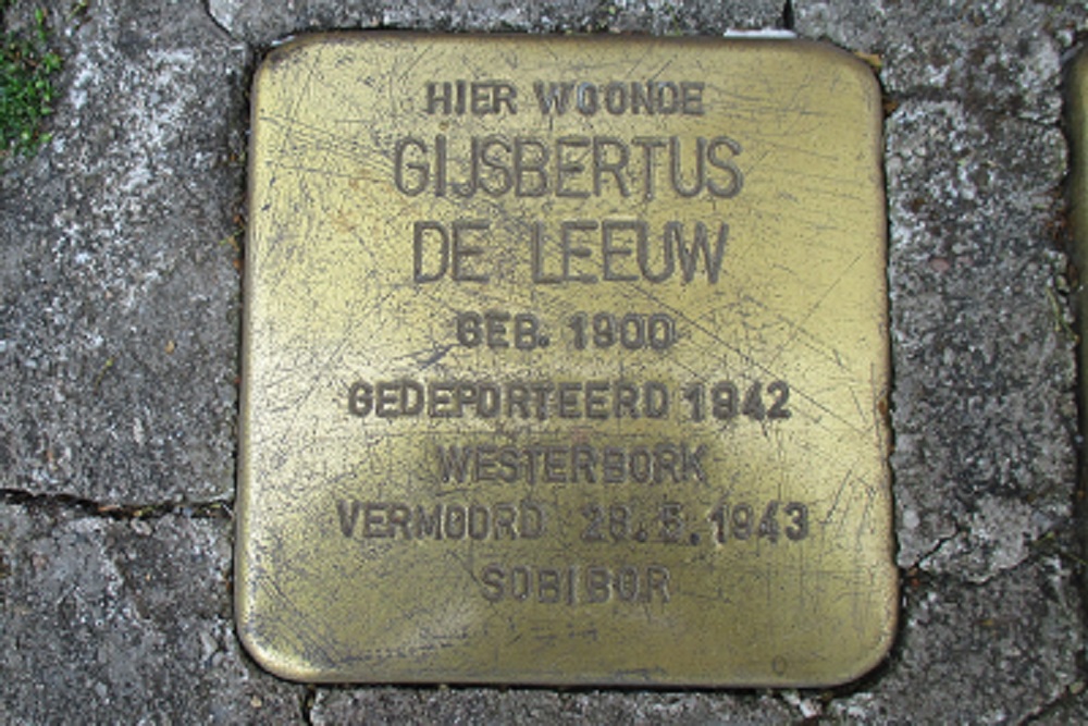 Stumbling Stones Hendrik Westerstraat 175 #2