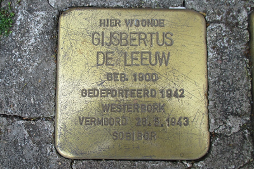 Stolpersteine Hendrik Westerstraat 175 #2