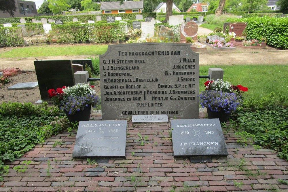 Oorlogsmonument Koudekerk aan den Rijn