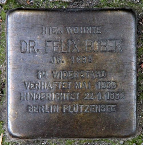 Stolperstein Wilhelmstrae 22