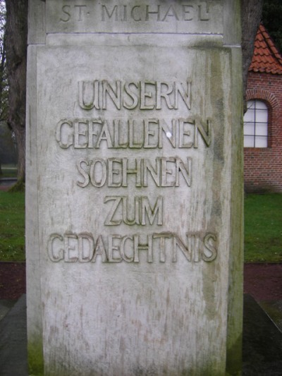 Oorlogsmonument Aschendorf #2