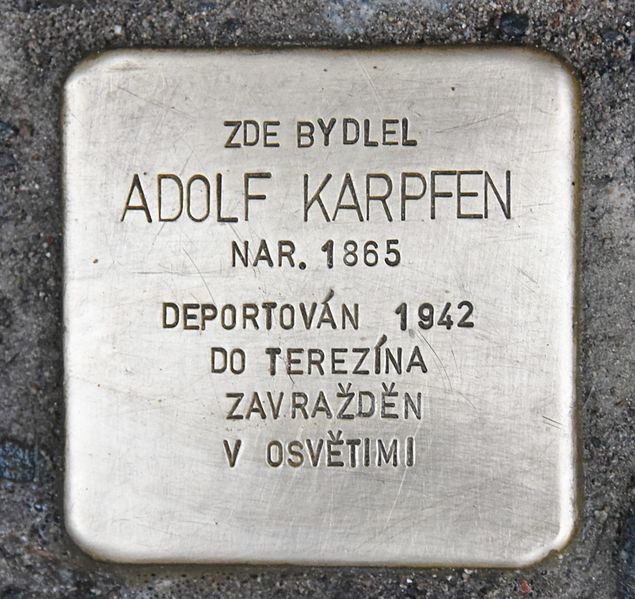 Stolperstein Pansk 187/3 #1