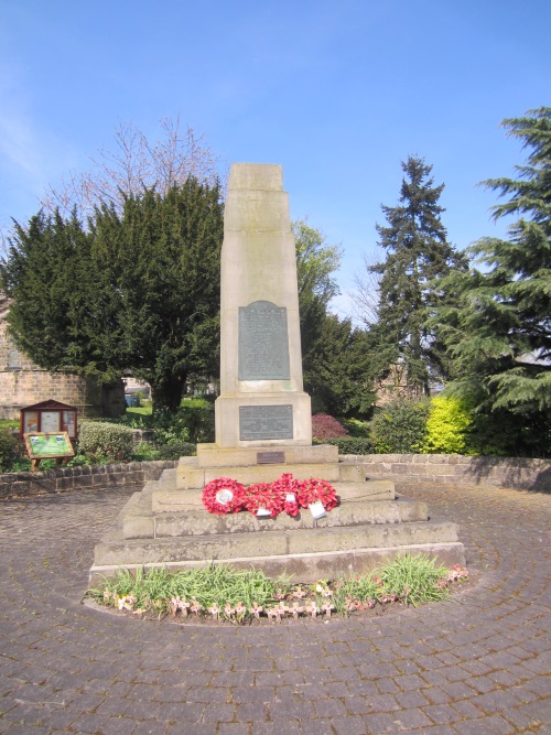 Oorlogsmonument Pool-in-Wharfedale #1