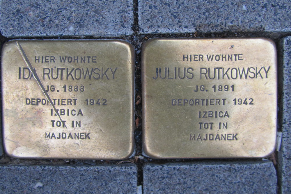 Stolpersteine Mauritiuswall 85 #1