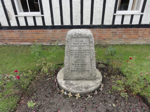 War Memorial Marston Parish