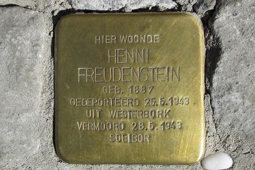 Stolperstein Graaf Florisweg 15