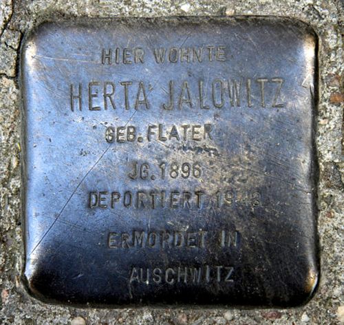 Stolperstein Calvinstrae 27 #1