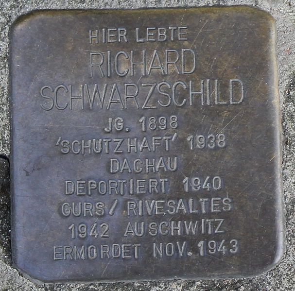 Stumbling Stones Steinstraße 30 #2