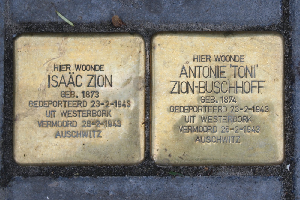 Stolpersteine Wilhelminastraat 127 #1