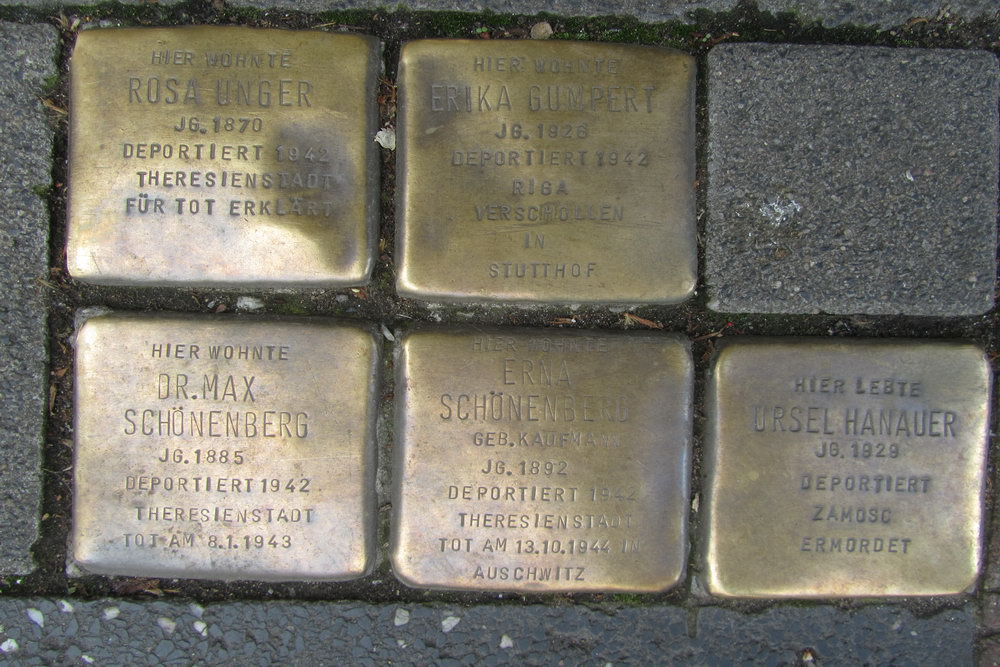 Stumbling Stones Venloer Straße 23 #2