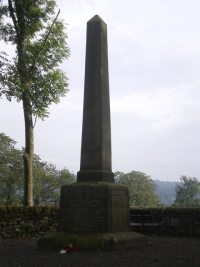 Oorlogsmonument Humshaugh #1