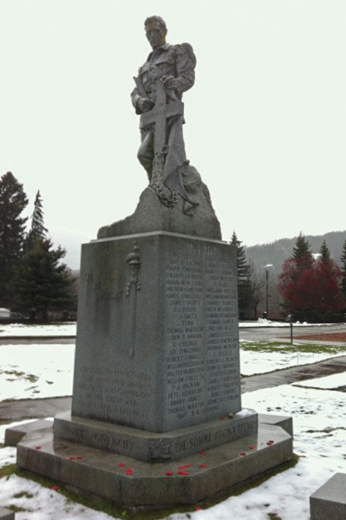 Oorlogsmonument Fernie #2