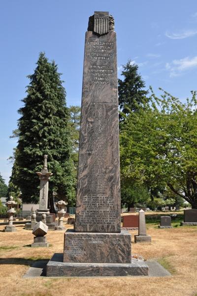 Nisei Oorlogsmonument Japans-Amerikaanse Soldaten