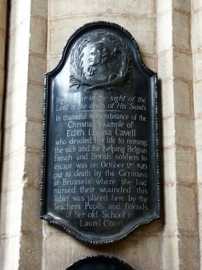 Memorial Edith Louisa Cavell #1