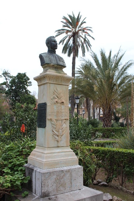 Buste Giuseppe Mancino, Villa Bonanno Park Palermo #2