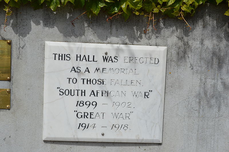Former War Memorial Hall Darfield