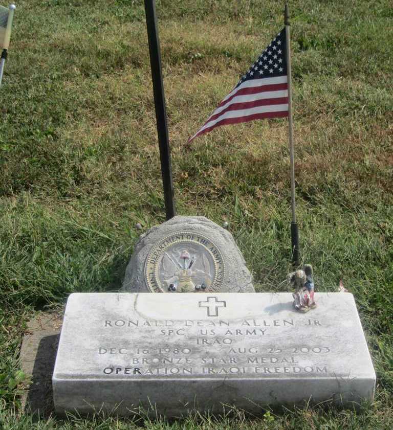 American War Grave Mitchell City Cemetery #1