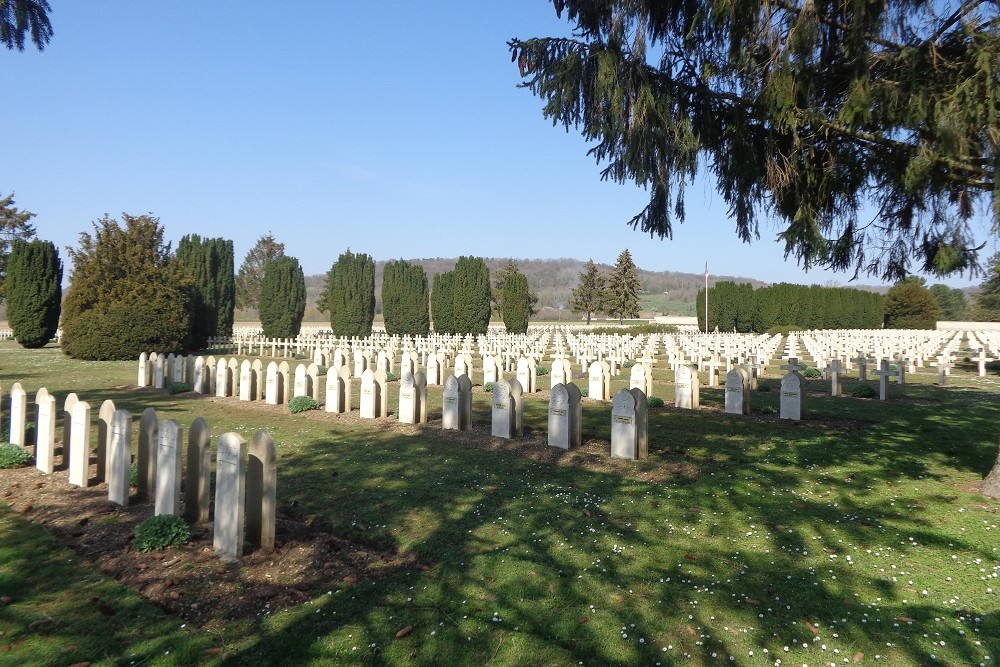 Franse Oorlogsbegraafplaats Soupir II #3