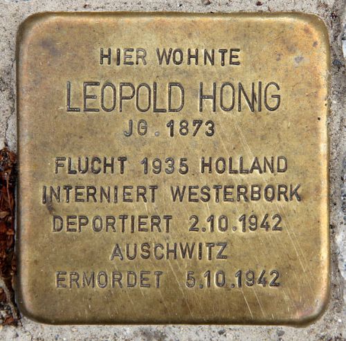 Stolpersteine Witzlebenplatz 5 #1