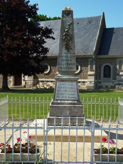 War Memorial Berville-la-Campagne #1