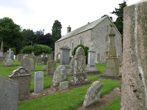 Oorlogsgraven van het Gemenebest Dunnichen Parish Churchyard #1