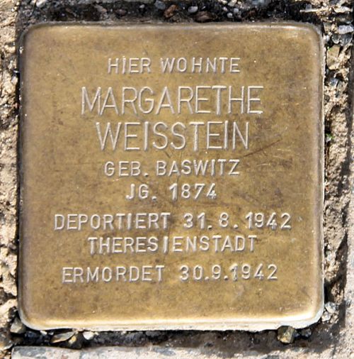 Stolperstein Badensche Strae 21