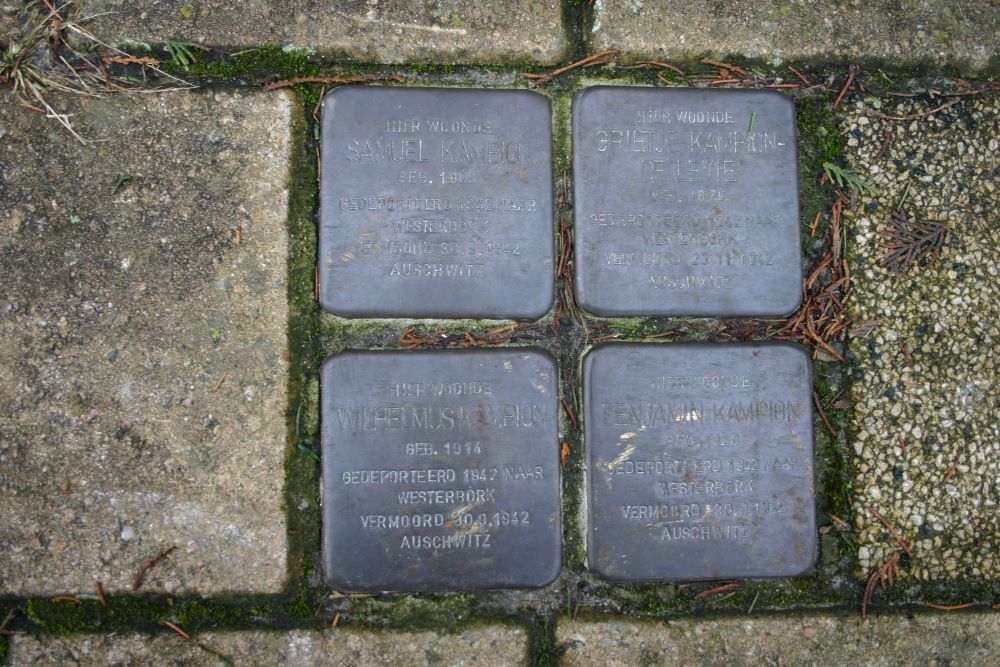 Stolperstein Jacob de Weerdstraat 65