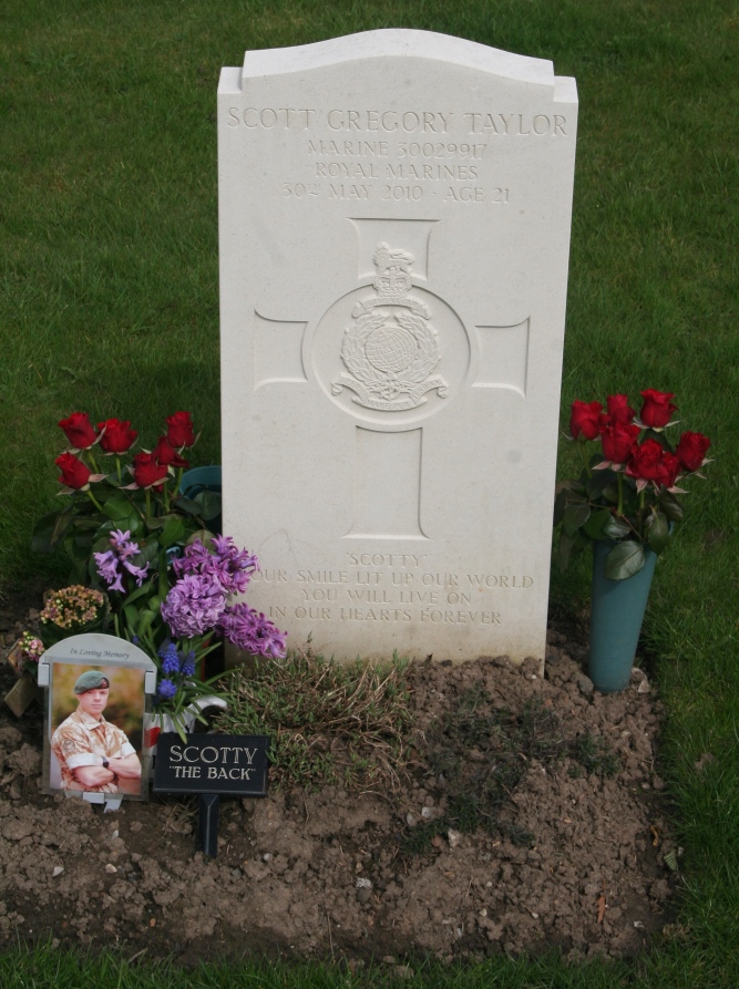 British War Grave Buxton Cemetery #1