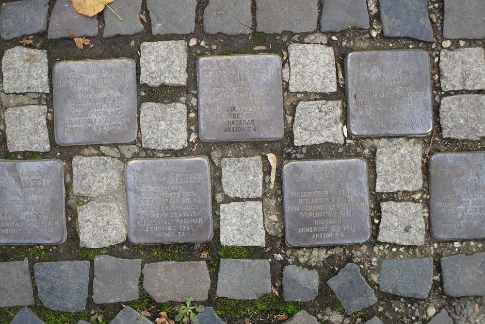 Stumbling Stones Peter Friedhofen Straße 4 #4