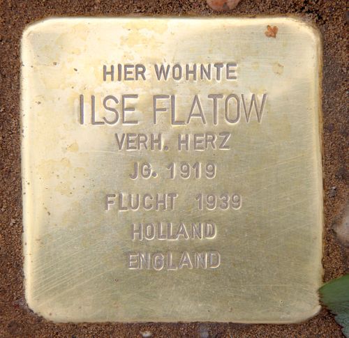 Stolpersteine Niklasstraße 5 #3