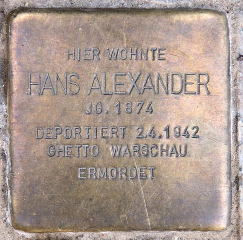 Stolpersteine Joachim-Friedrich-Straße 20 #2